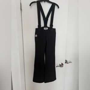 Girls Fusalp Ski pants. Bib style stretch soft shell. Size 12.